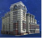 One of the buildings being built with Qualital Products